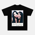 Vintage Aaliyah & Selena Icon T-Shirt – Queens of R&B 👑🎶